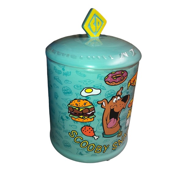 Cartoon Network Kitchen Scooby Doo Ceramic Cookie Jar Container